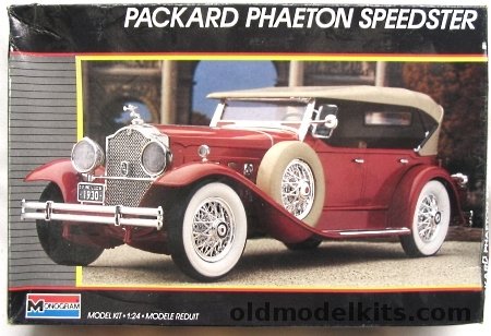 Monogram 1/24 1930 Packard Model 734 Speedster Phaeton, 2308 plastic model kit